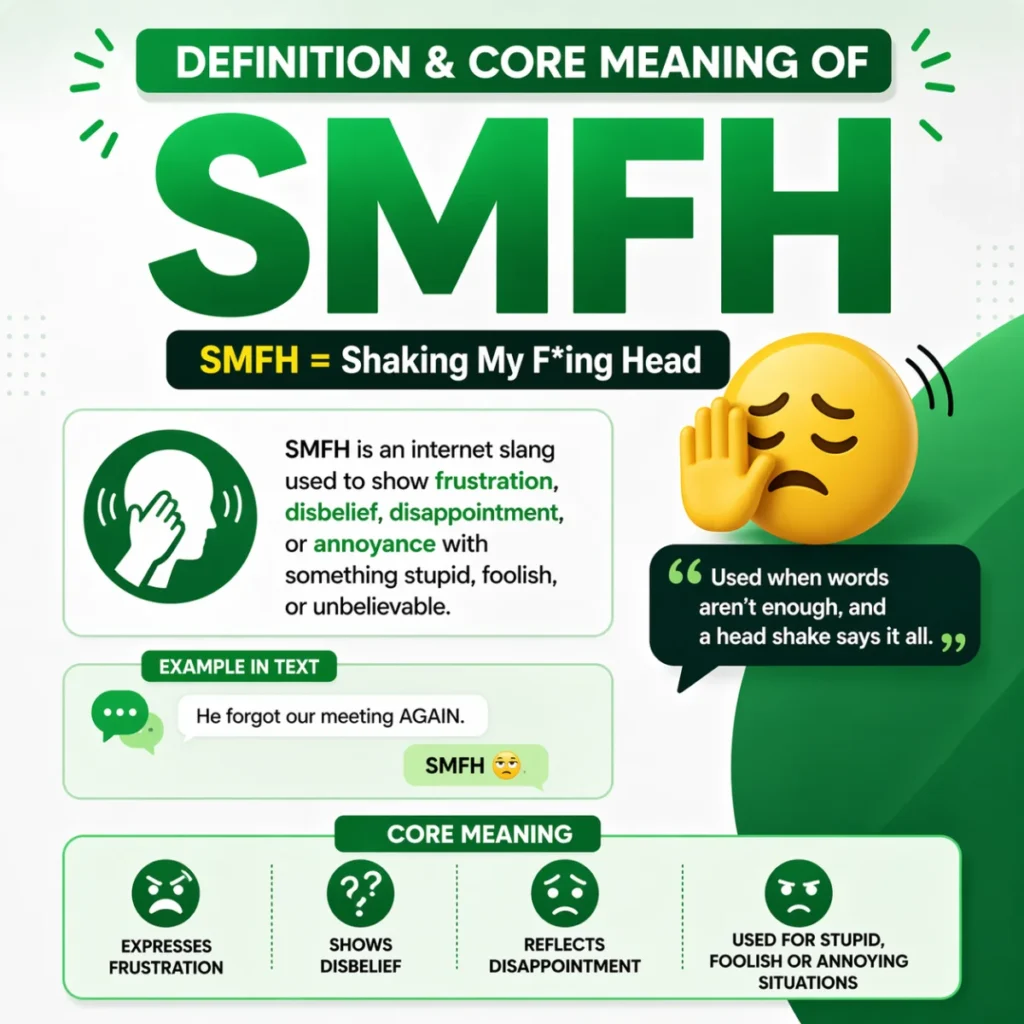Definition & Core Meaning of SMFH