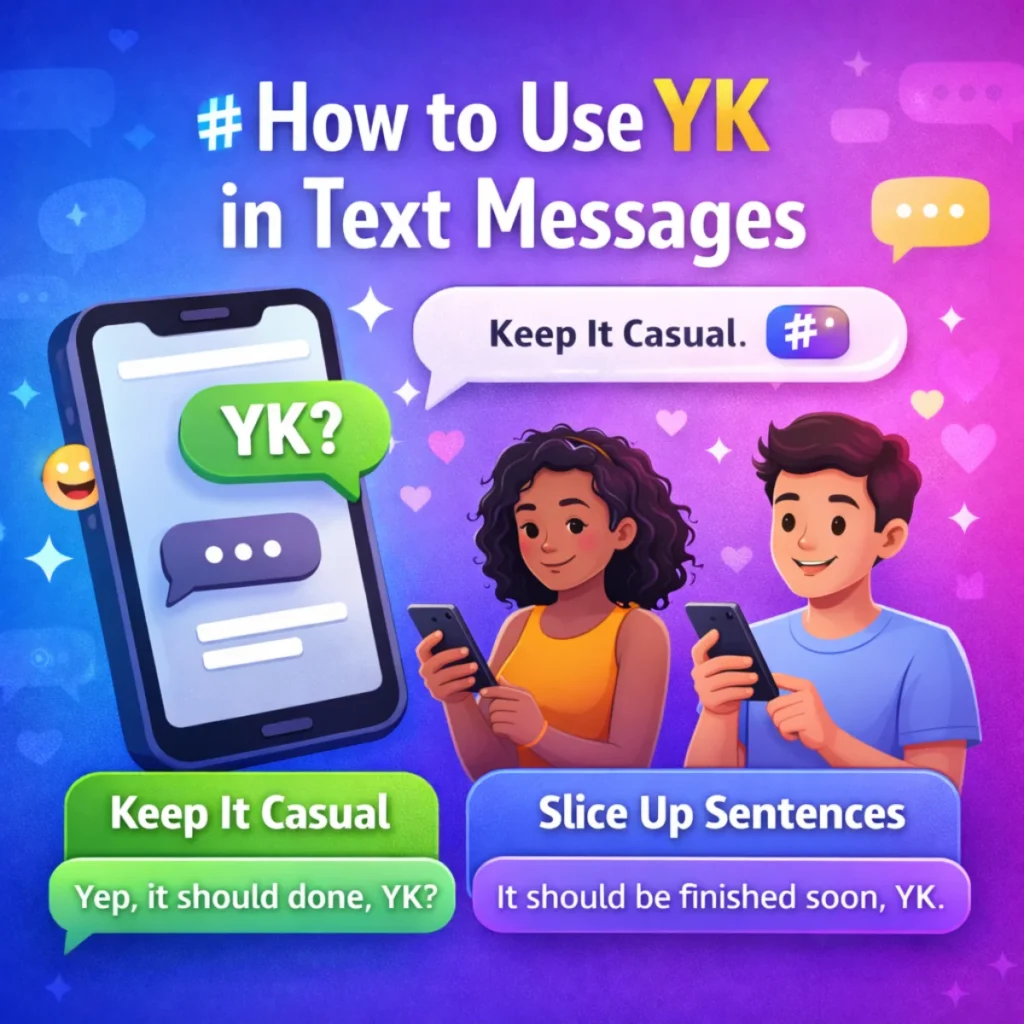 How to Use YK in Text Messages