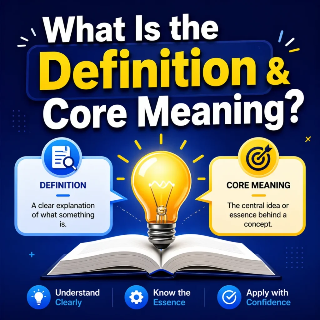 What Is the Definition & Core Meaning