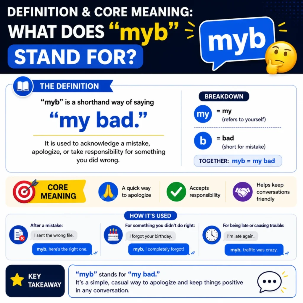 Definition & Core Meaning: What Does “myb” Stand For?