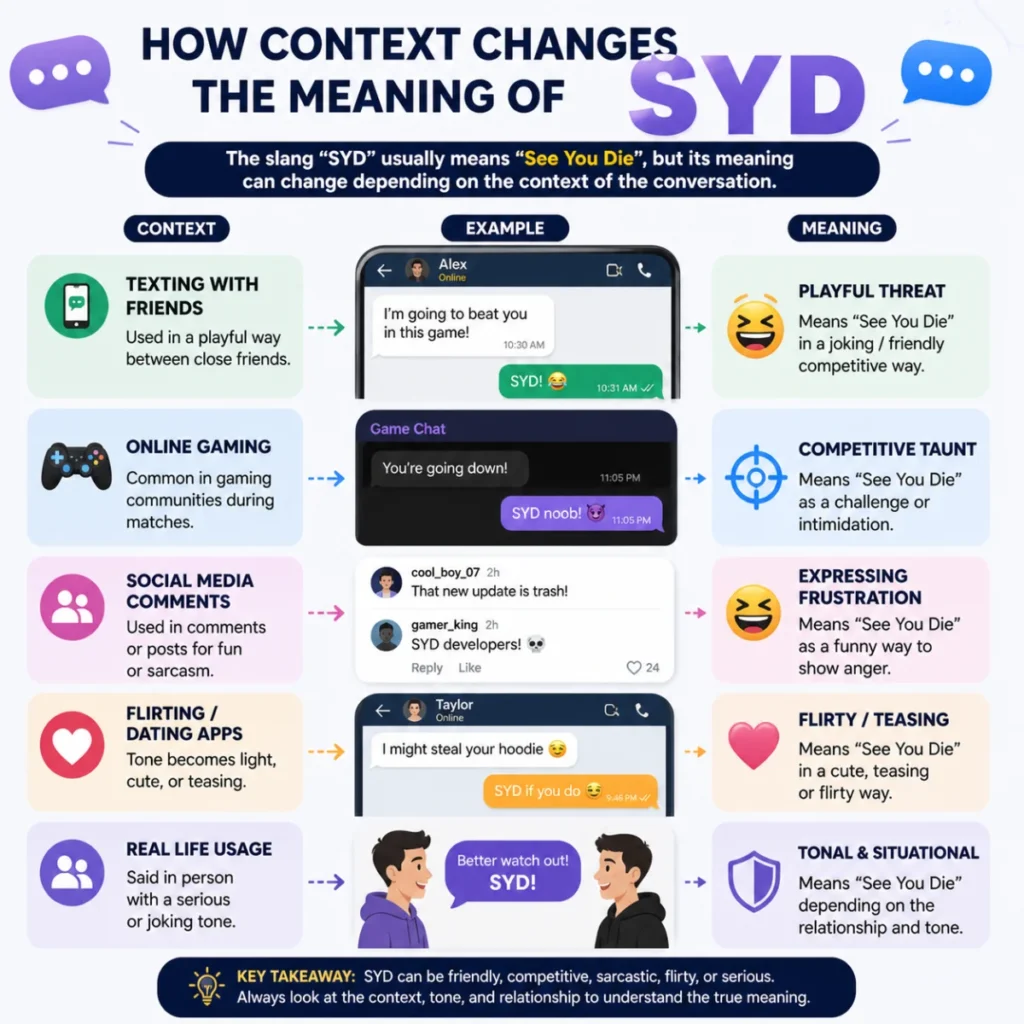 How Context Changes the Meaning of SYD