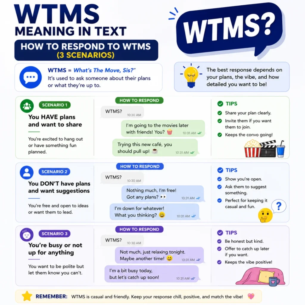 How to Respond to wtms meaning in text (3 Scenarios)