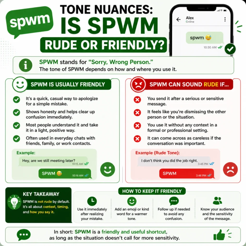 Tone Nuances: Is spwm Rude or Friendly?
