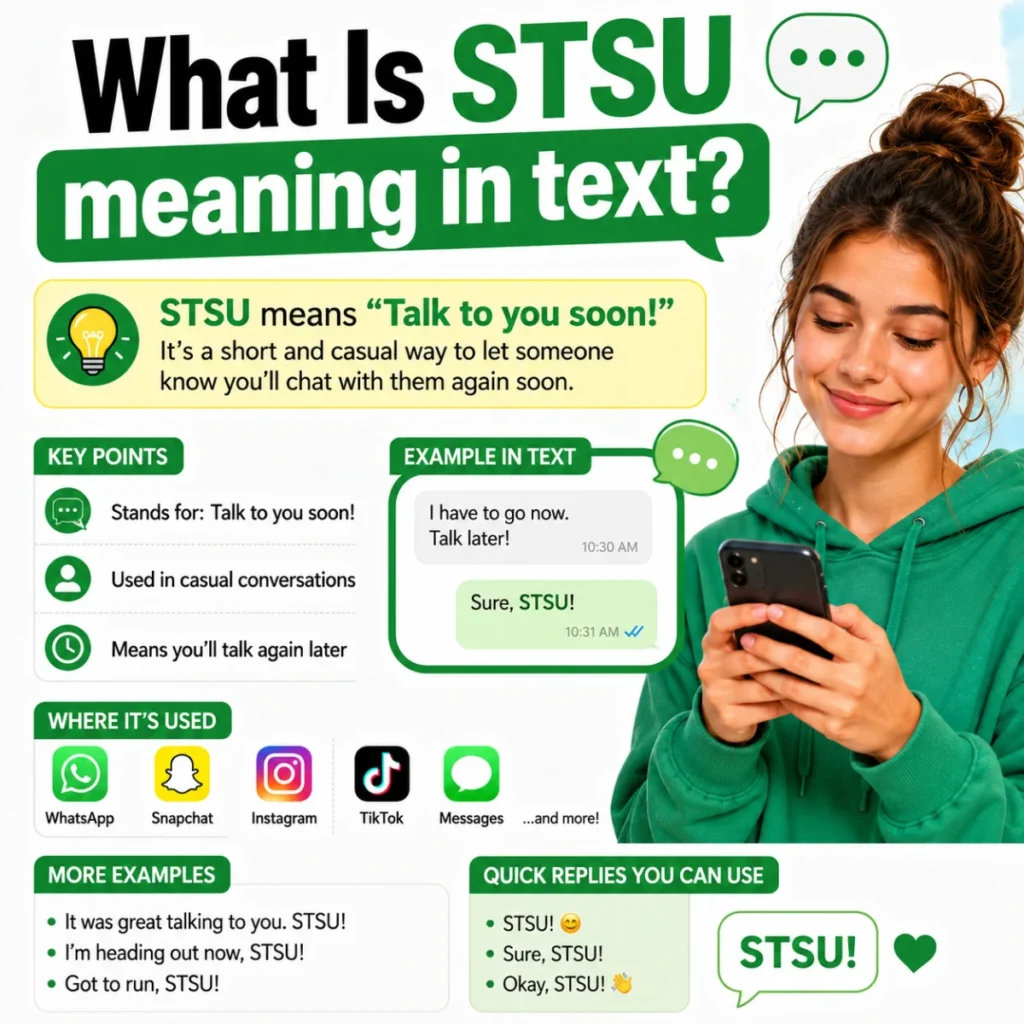 What Is the stsu meaning in text? A Clear Definition