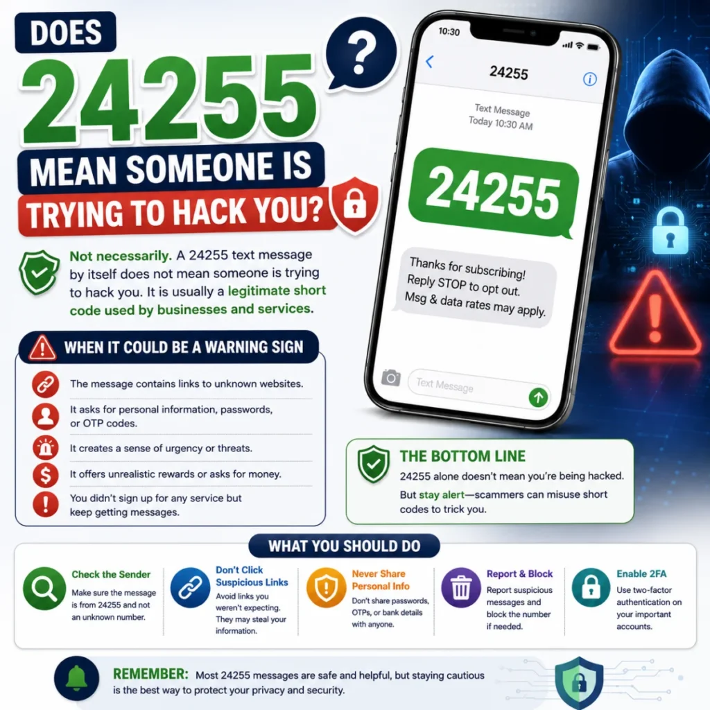 Does 24255 mean someone is trying to hack you? Warning signs and safety tips explained