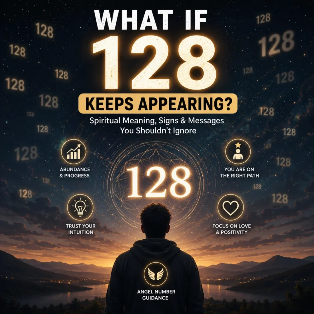 What if 128 keeps appearing? Explore the spiritual meaning and guidance of angel number 128.