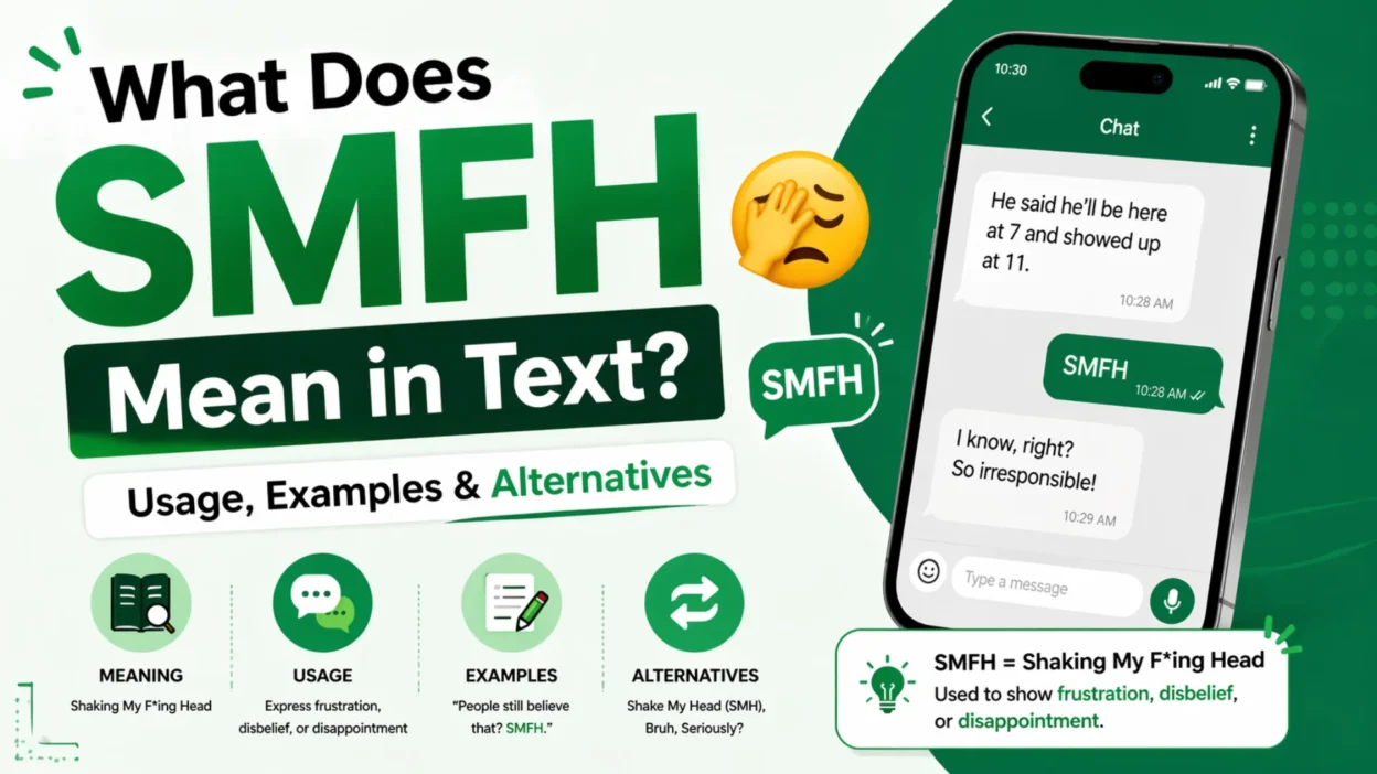 What Does SMFH Mean in Text Usage, Examples & Alternatives