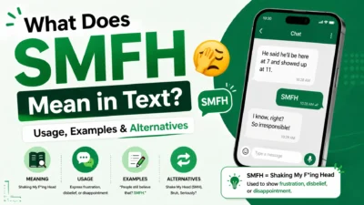 What Does SMFH Mean in Text Usage, Examples & Alternatives