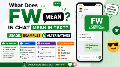 What Does fw meaning in chat Mean in Text? Usage, Examples & Alternatives