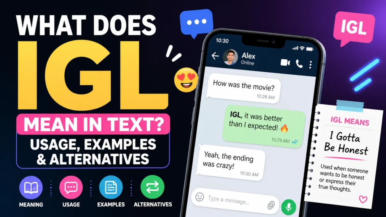 What Does igl meaning in text Mean in Text? Usage, Examples & Alternatives