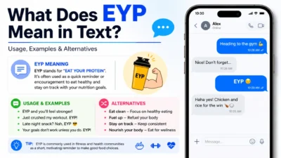 What Does what does eyp mean in text Mean in Text? Usage, Examples & Alternatives