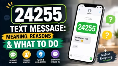 24255 text message meaning, reasons, and what to do when you receive the number code