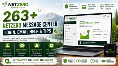 263+ NetZero Message Center login, email help, secure messaging, alerts, and useful tips