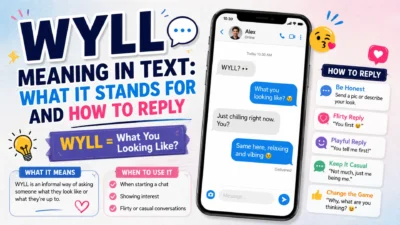 WYLL meaning in text, what it stands for, and how to reply in casual chats